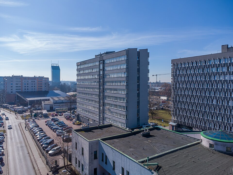 Zdjęcie ilustracyjne: "Żyletkowce" office buildings in Krakow,.. 11 Kazimierza Kordylewskiego street, Kraków, Poland.jpg