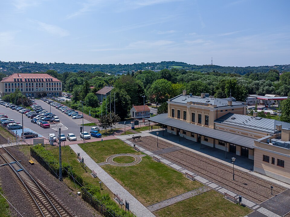 Zdjęcie ilustracyjne: Wieliczka Park train station,,,.. 2026, Wieliczka City, Poland.jpg