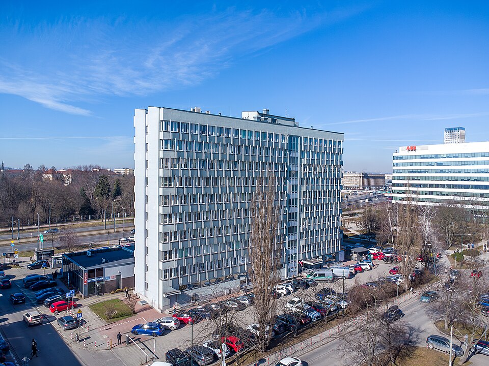 Zdjęcie ilustracyjne: Żyletkowce" office buildings in Krakow., 11 Kazimierza Kordylewskiego street, Kraków, Poland (2).jpg