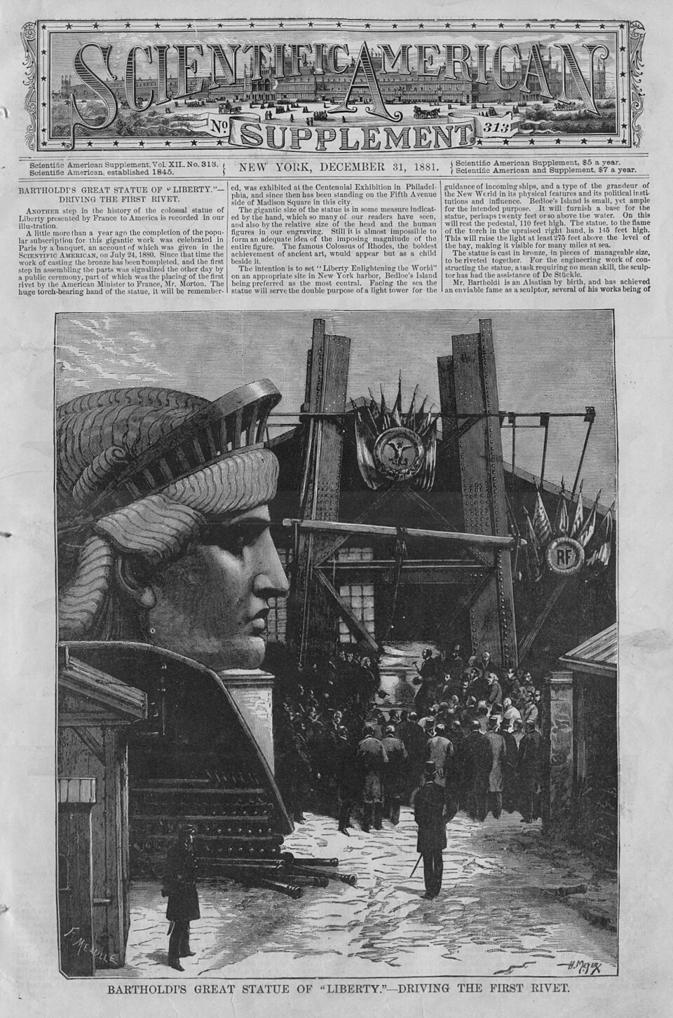 Zdjęcie ilustracyjne: Construction-of-Statue-of-Liberty-05.jpg
