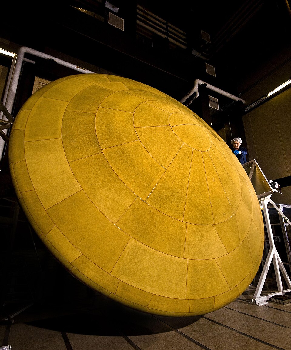 Zdjęcie ilustracyjne: Mars Science Laboratory Heat Shield PIA12117.jpg