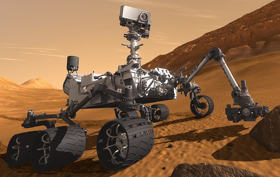 Zdjęcie ilustracyjne: Mars Science Laboratory Curiosity rover cropped.jpg