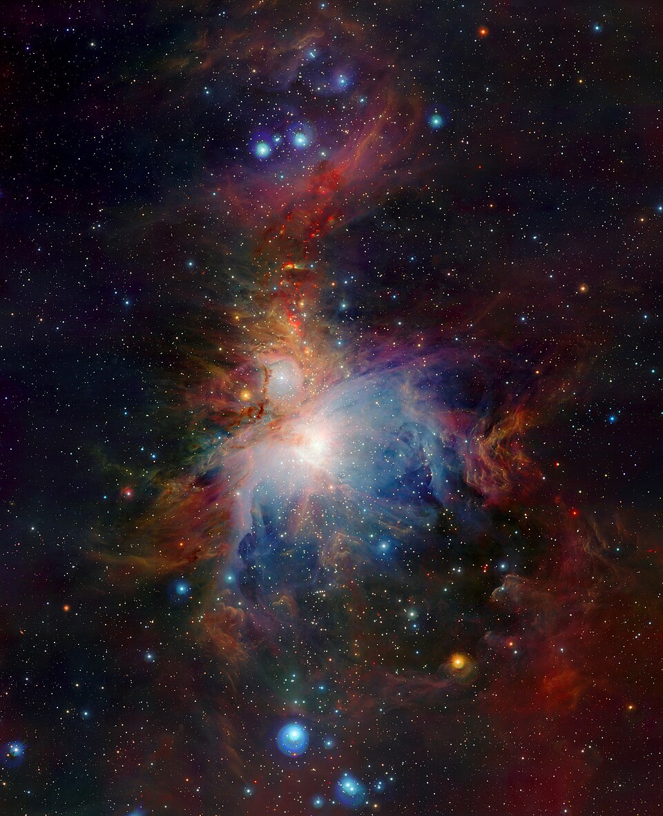 Zdjęcie ilustracyjne: VISTA's infrared view of the Orion Nebula.jpg