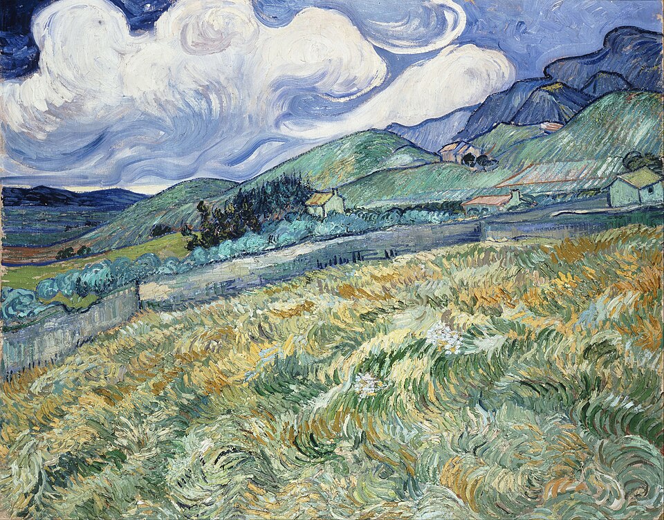 Zdjęcie ilustracyjne: Vincent van Gogh - Landscape from Saint-Rémy - Google Art Project.jpg