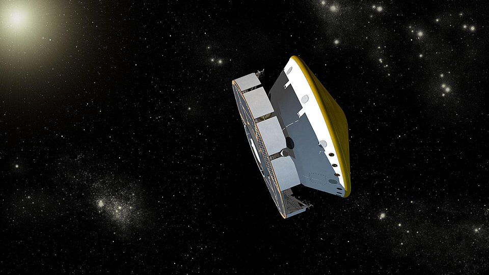 Zdjęcie ilustracyjne: Mars Science Laboratory Spacecraft During Cruise, Artist's Concept.jpg
