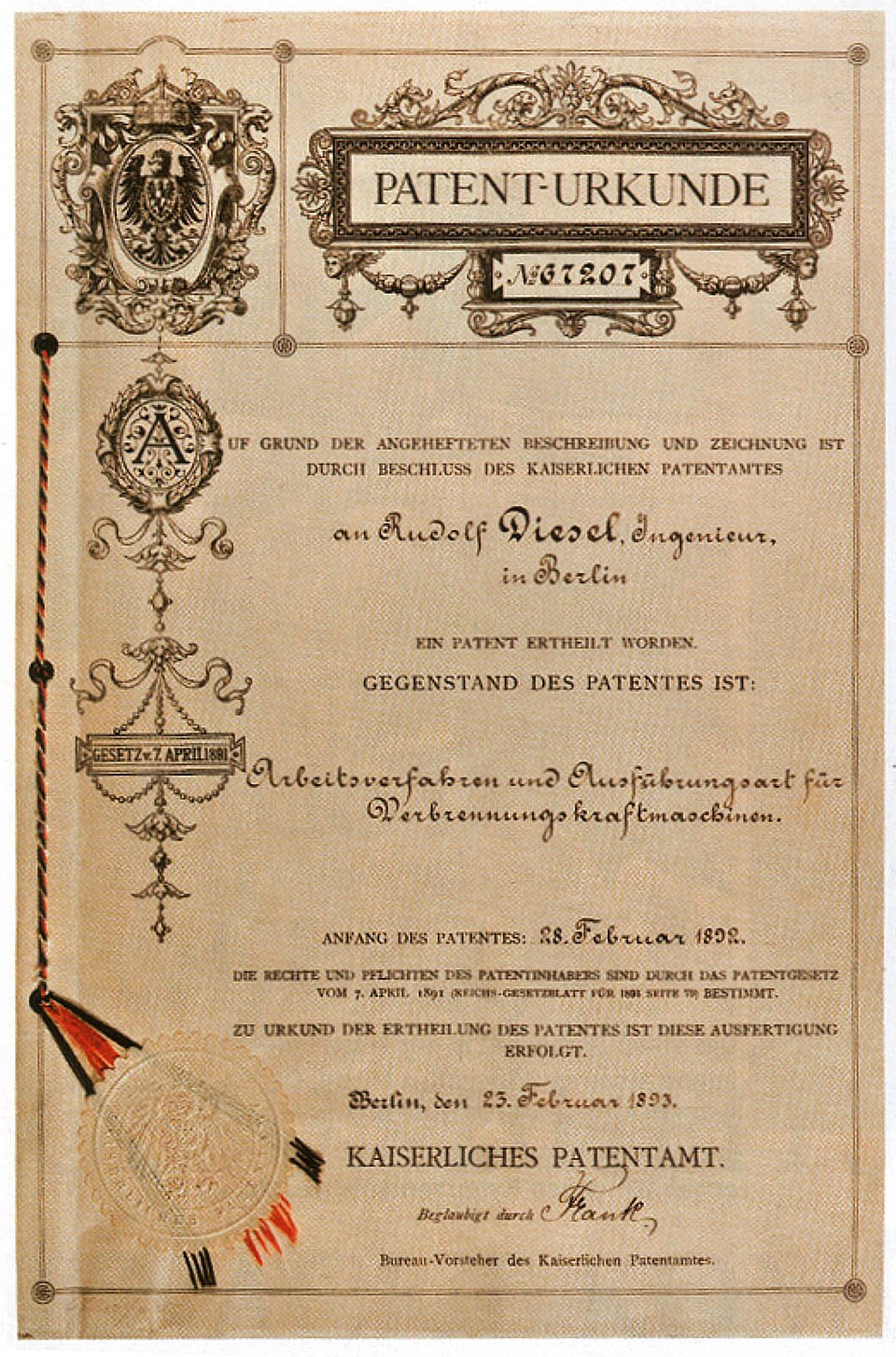 Zdjęcie ilustracyjne: Lumbar patent dieselengine.jpg