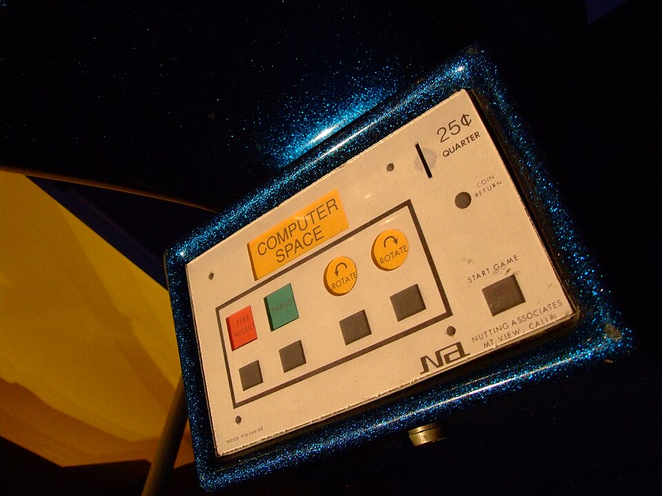 Zdjęcie ilustracyjne: Computer Space Game on-Science museum.jpg