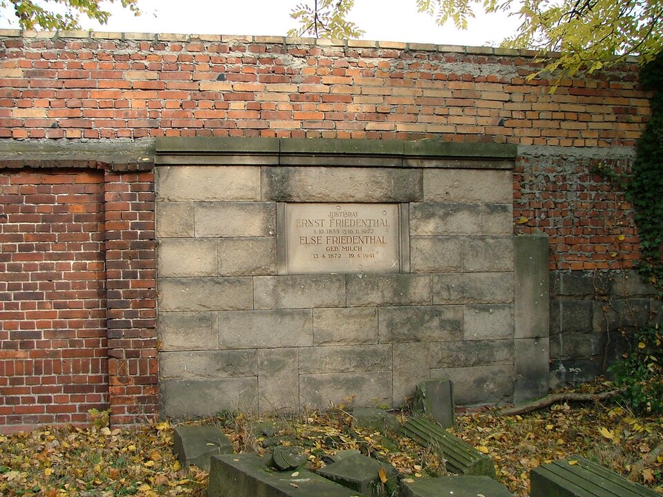 Zdjęcie ilustracyjne: Old Jewish Cemetery of Wroclaw (Poland) - German Grave19.jpg