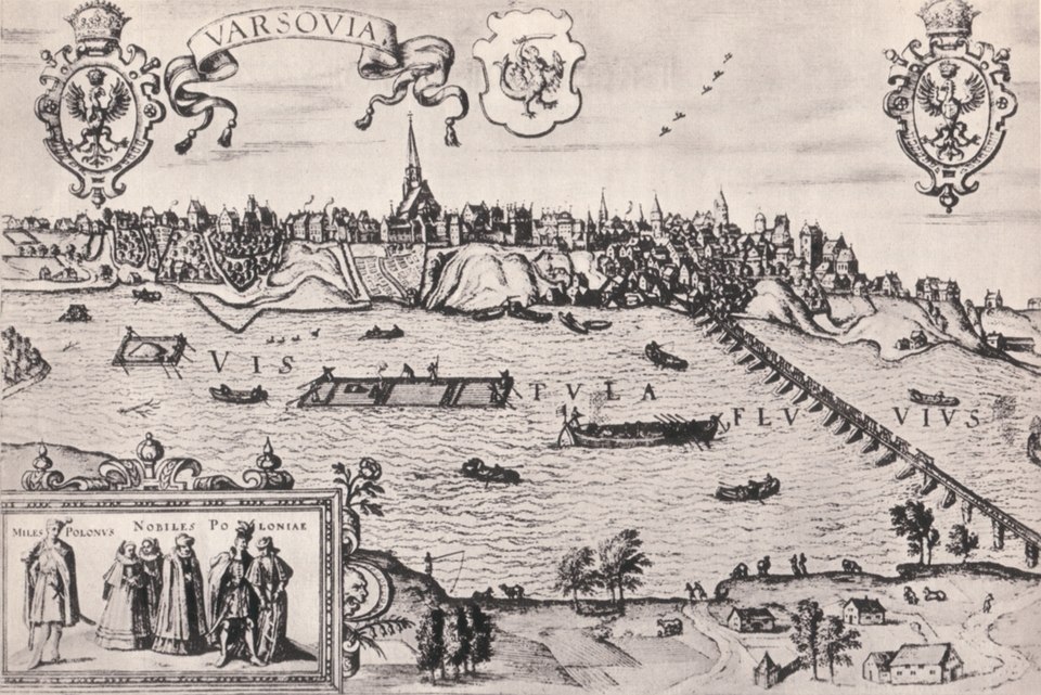 Zdjęcie ilustracyjne: Warsaw city, Poland, 1589.jpg