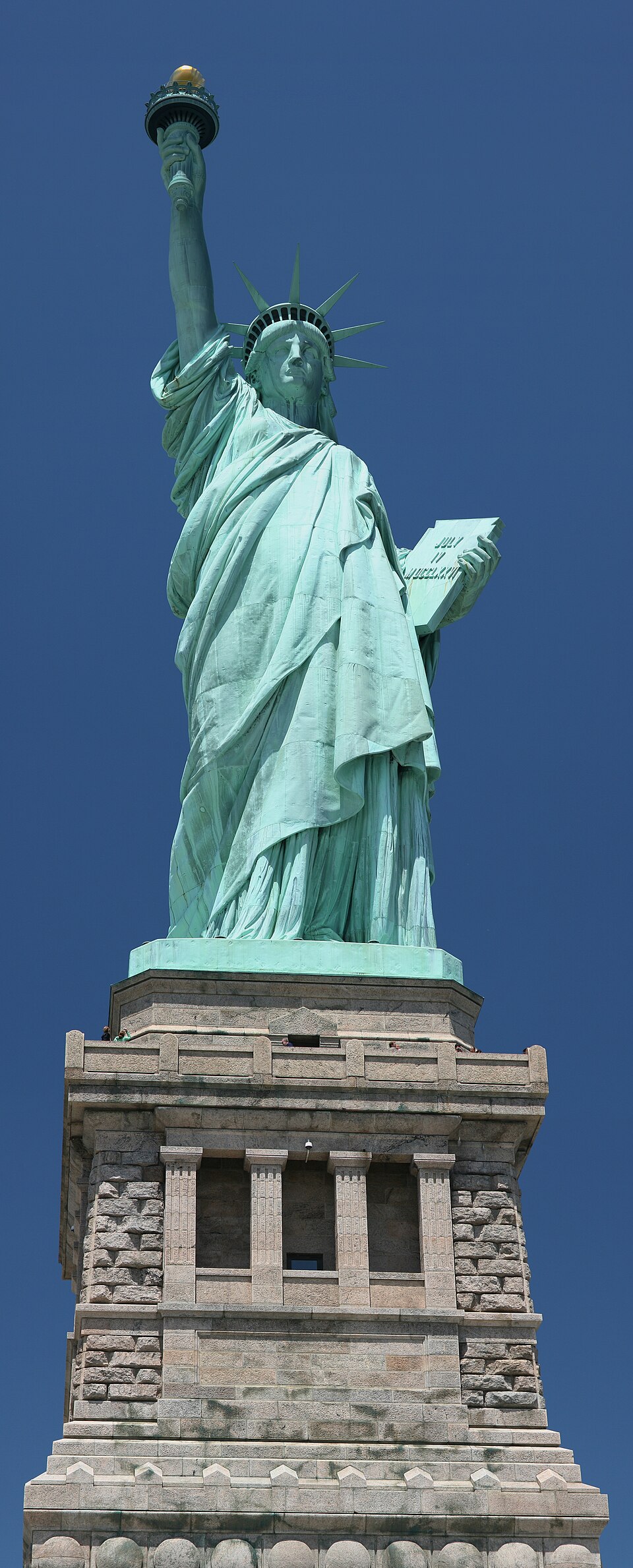 Zdjęcie ilustracyjne: Statue of Liberty frontal 2.jpg