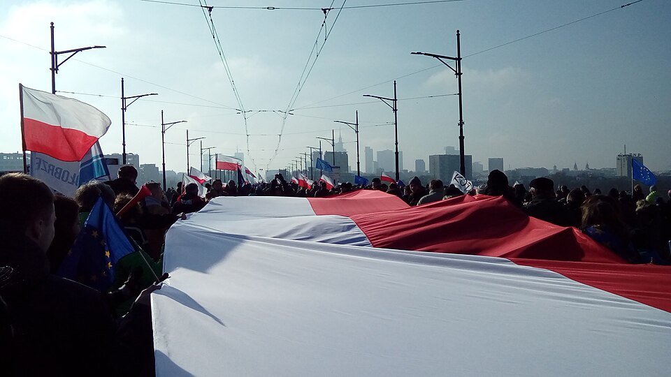 Zdjęcie ilustracyjne: Demonstracja KOD w obronie Lecha Wałęsy 18.JPG