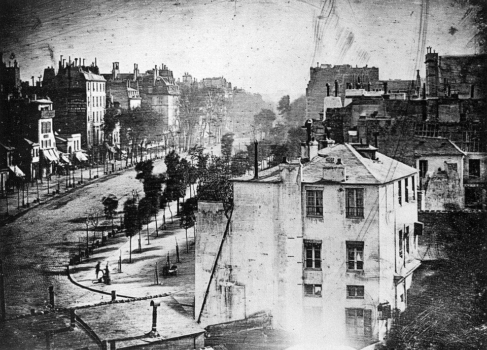 Zdjęcie ilustracyjne: Boulevard du Temple by Daguerre.jpg