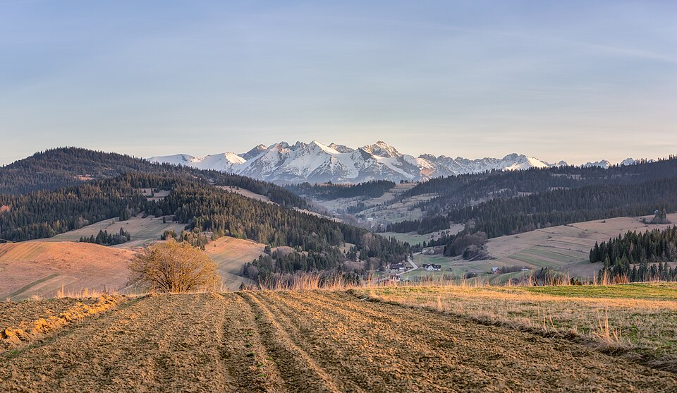 Zdjęcie ilustracyjne: Tatry - panorama z Polskiego Spiszu.jpg