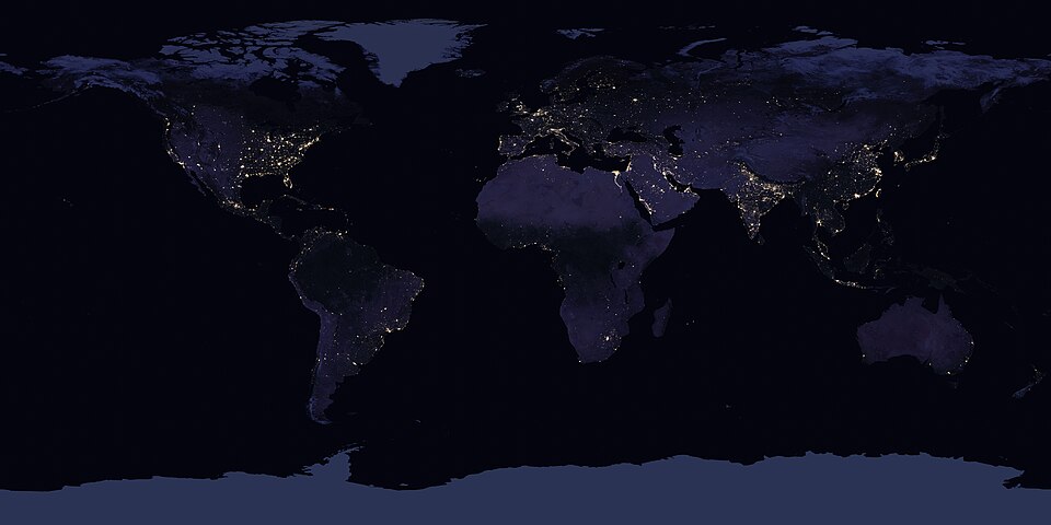 Zdjęcie ilustracyjne: BlackMarble20161km.jpg