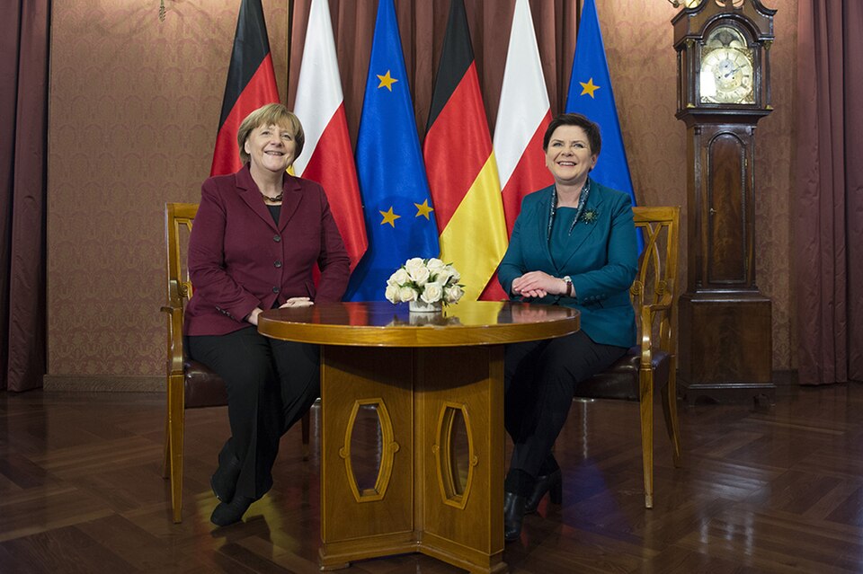 Zdjęcie ilustracyjne: Angela Merkel Beata Szydło 2017-02-07 09.jpg