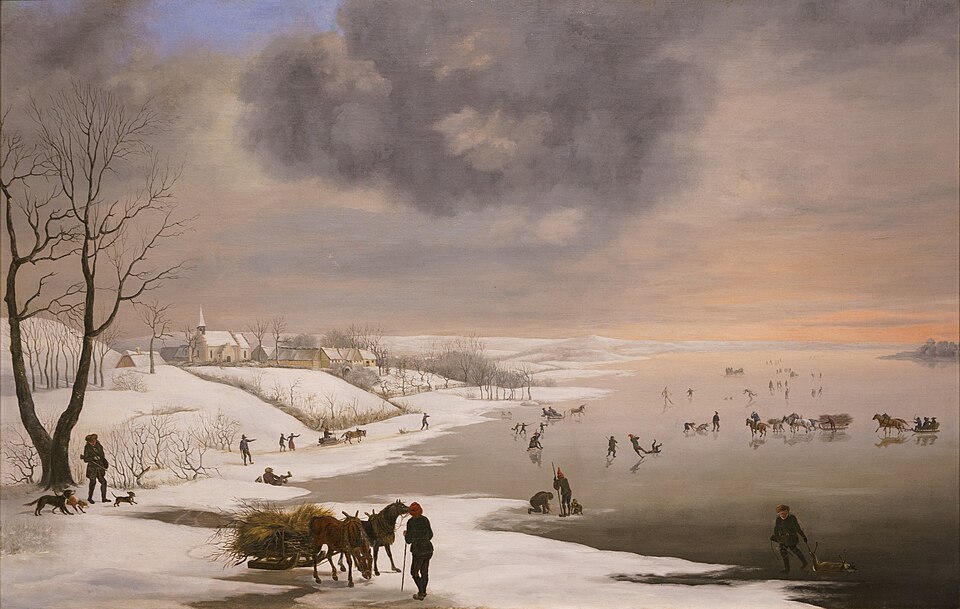 Zdjęcie ilustracyjne: Winter Landscape with Brabrand Church.jpg
