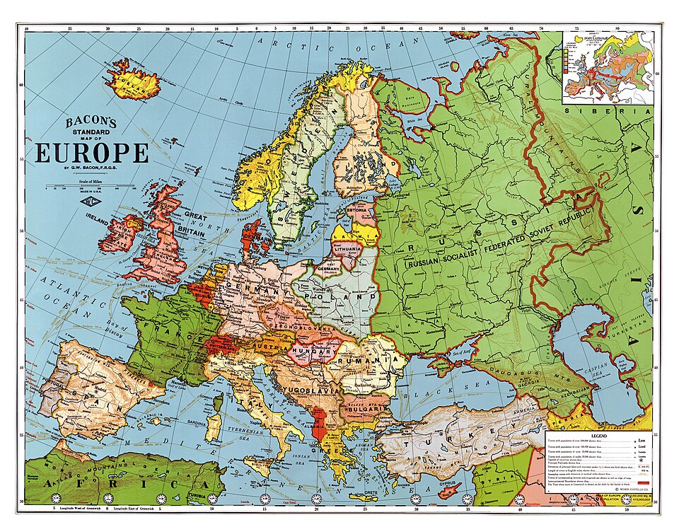 Zdjęcie ilustracyjne: Europe in 1923.jpg