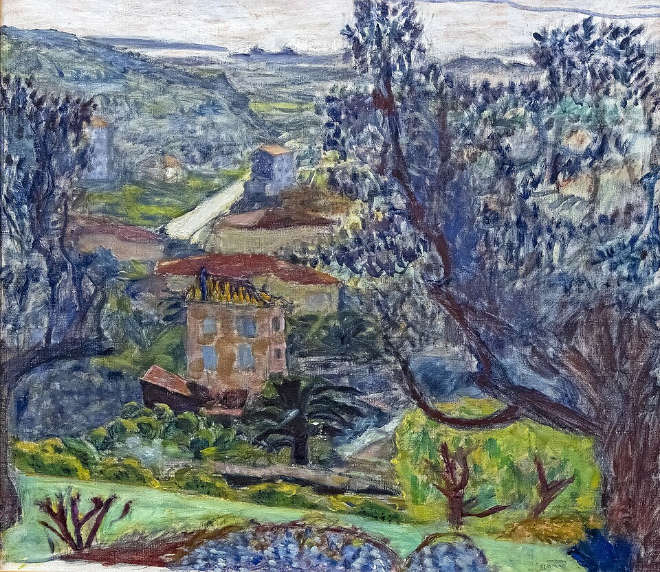 Zdjęcie ilustracyjne: Bemberg Fondation Toulouse - Paysage du Canet (Landscape of Canet) - Pierre Bonnard - HT Inv.2015 47.3x39.4.jpg