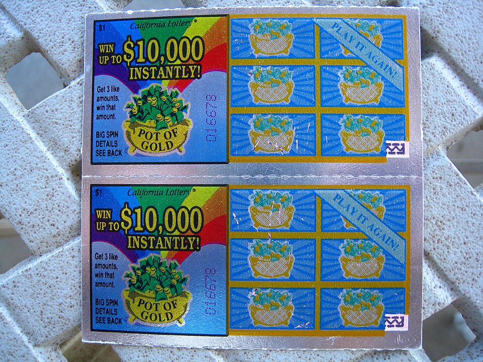 Zdjęcie ilustracyjne: 5 Year Anniversary California Lottery Tickets.jpg
