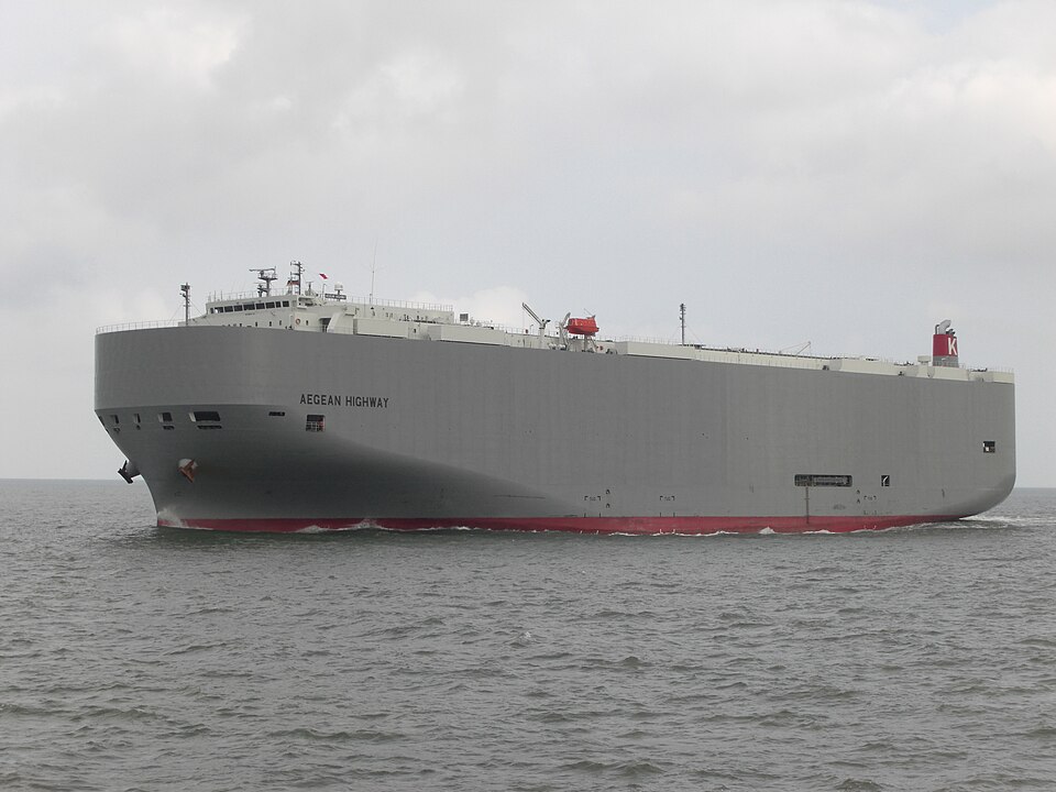 Zdjęcie ilustracyjne: Car-carrier-aegean-highway-north-sea-20090922.JPG