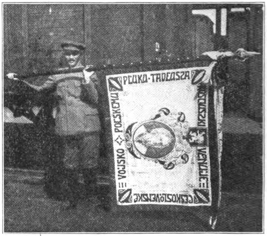 Zdjęcie ilustracyjne: Flag for Polish regiment of Tadeusz Kosciuszko.jpg