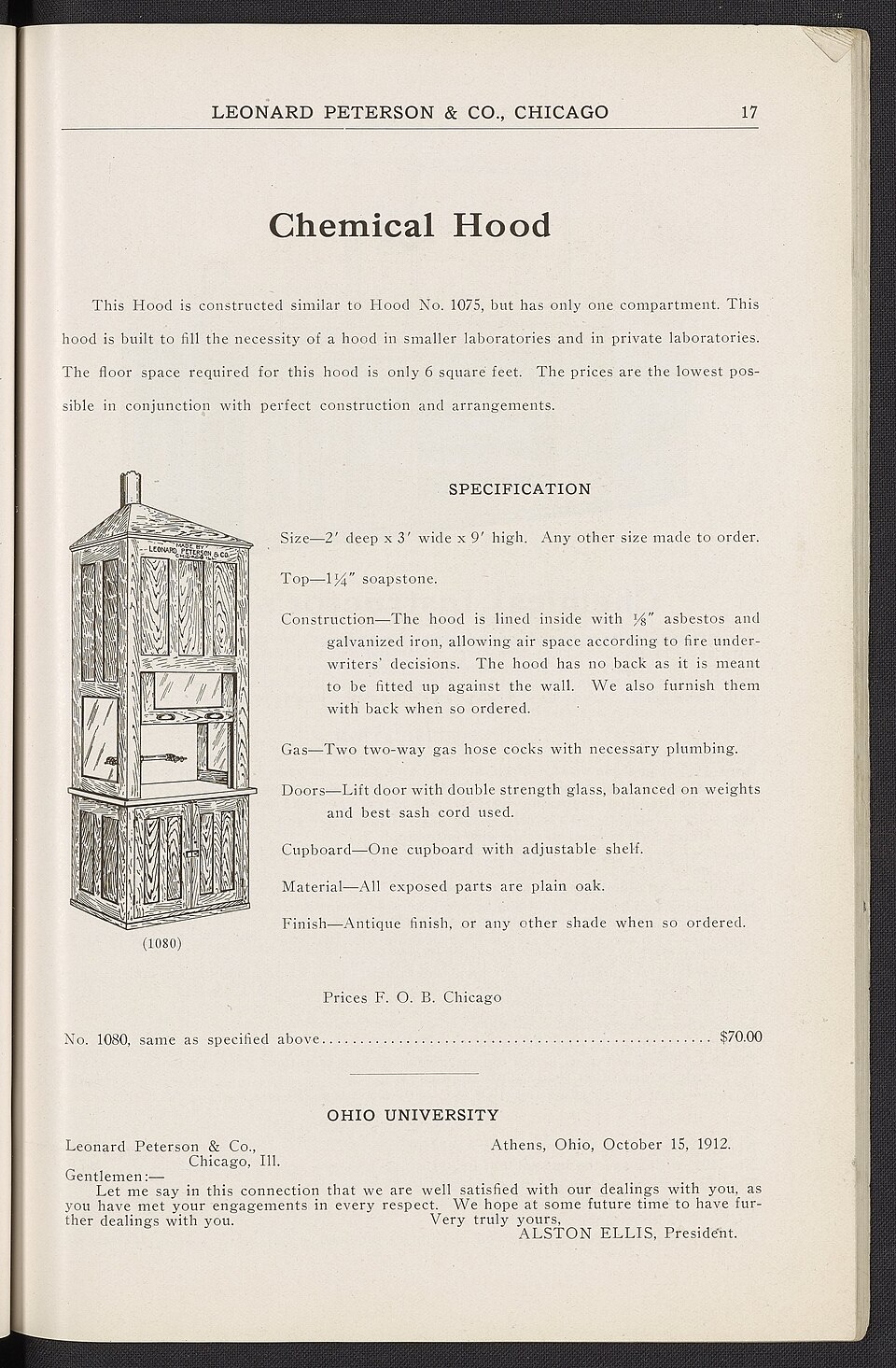 Zdjęcie ilustracyjne: Laboratory Wood Work - Physics, Biology, Chemistry, Physiography, Drawing Tables, Office Furniture, Domestic Science, Manual Training, Benches, etc. - DPLA - 7d0745eb708b361ae5a7f041eb66da7a (page 6).jpg
