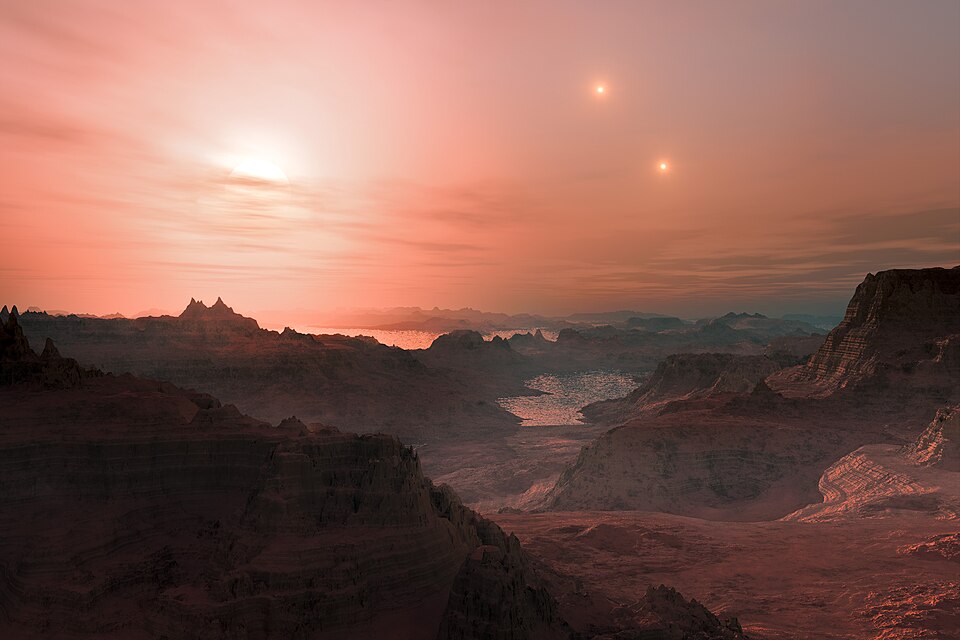 Zdjęcie ilustracyjne: Gliese 667 Cc sunset.jpg