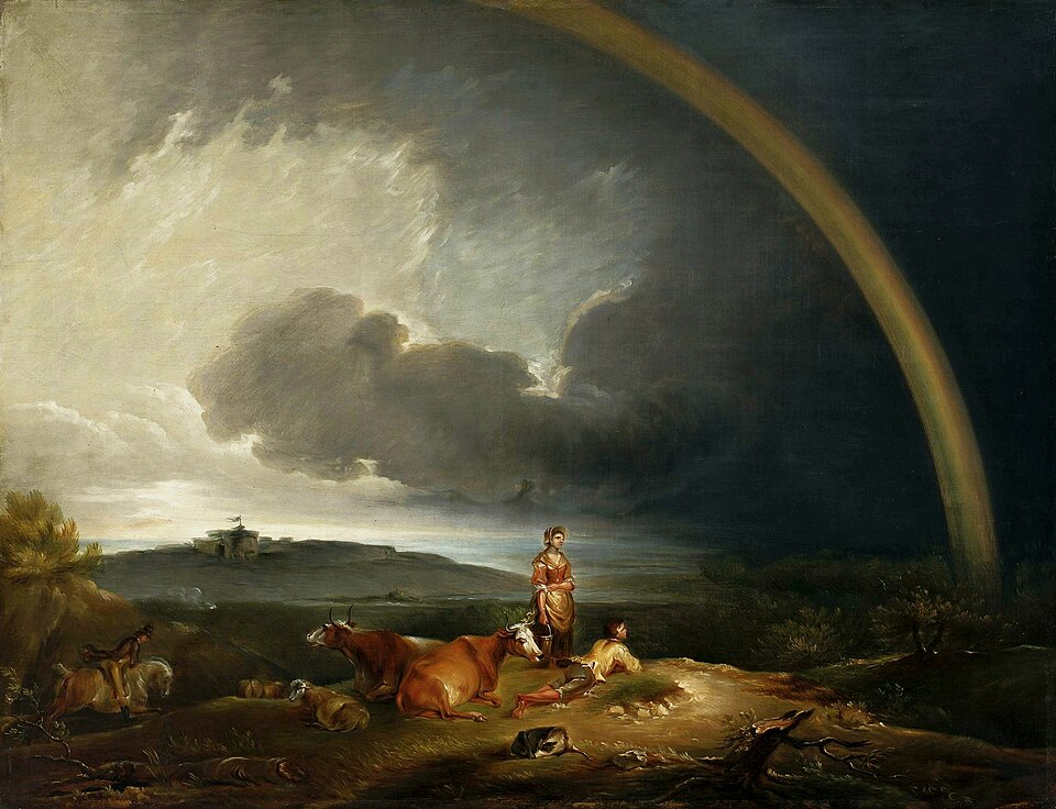 Zdjęcie ilustracyjne: Bourgeois Landscape with a rainbow.jpg
