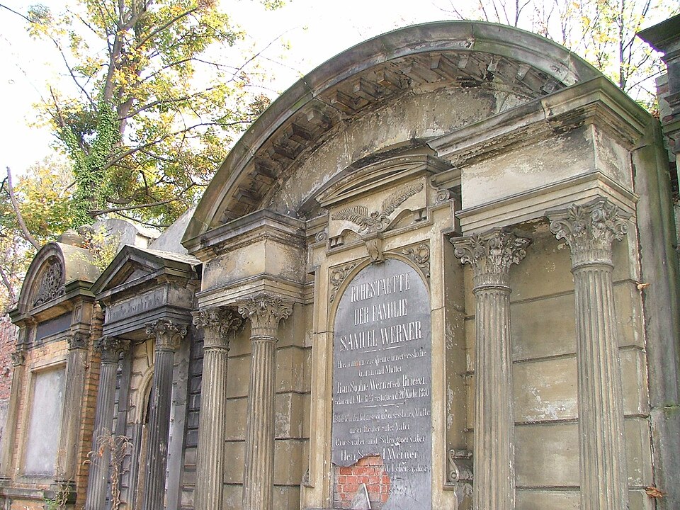 Zdjęcie ilustracyjne: Old Jewish Cemetery of Wroclaw (Poland) - German Grave48.jpg