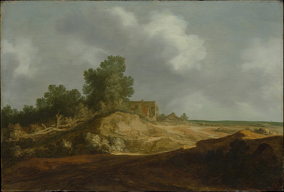 Zdjęcie ilustracyjne: Landscape with a Cottage MET DP146459.jpg