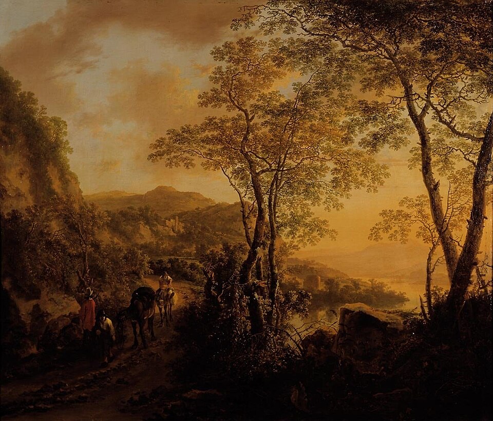 Zdjęcie ilustracyjne: Both, Jan—Italian landscape—c. 1645—WD item Q17275730.jpg